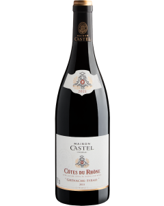 Maison Castel Côtes du Rhône AOC Grenache-Syrah 2021 750mL